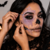 Sticker de Pedreria Halloween para Rostro