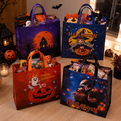 Bolsas Halloween Plastificadas Grandes