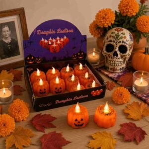 Velitas Halloween Led Calabacitas
