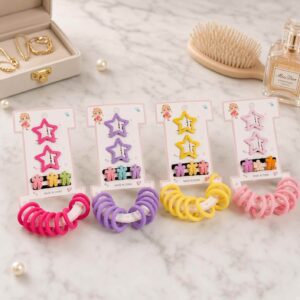 Sets de Accesorios Cucas Piojitos y Donitas para Cabello Moda