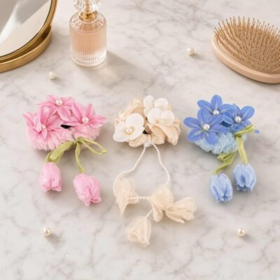 Donas Coquette con Tulipanes y Flores Hermosas