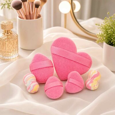 Sets Gatitos con Esponjas para Maquillaje
