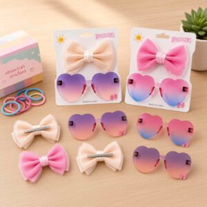 Lentes y Moño Onfantil Moda Hermosa